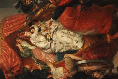 The Duchess of Burgundy Stopped at the Gates of Bruges by Sophie Fremiet